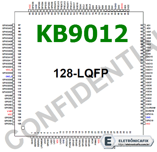 KB9012-pinout