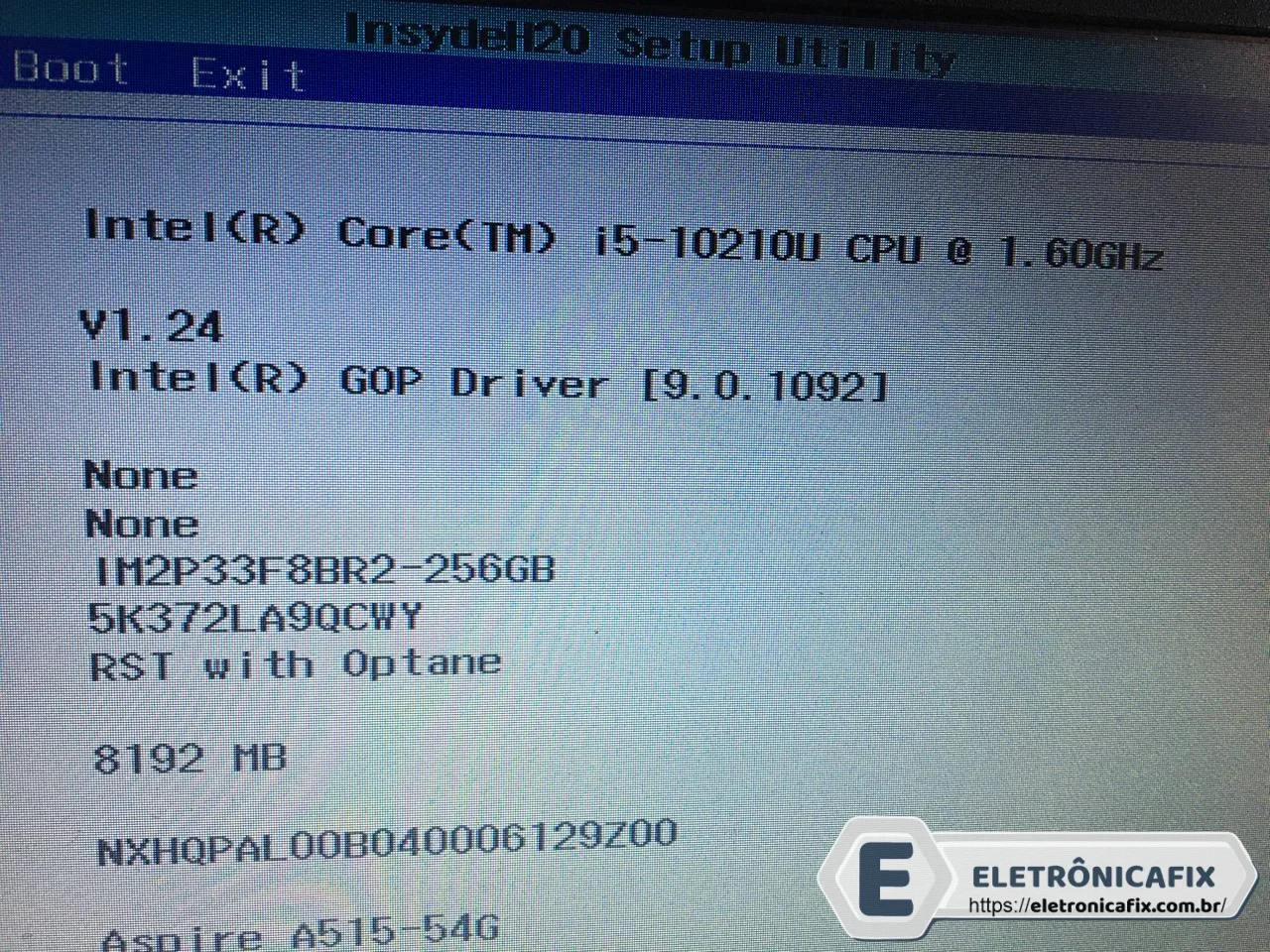 Acer Aspire A515-54-53GP  N18Q13  DAOZAWB8G0 REV G BK outimage