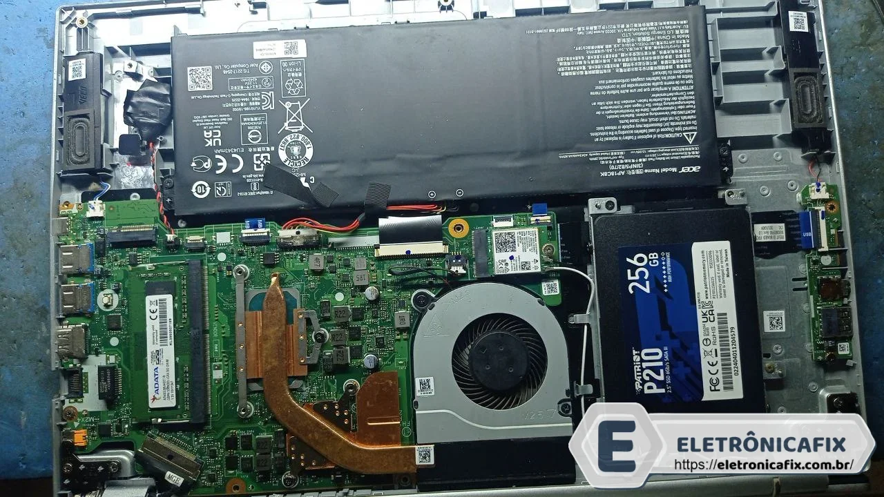 Acer A515-56G N20C5 I5-1135G7 FH5AT LA K092P REV 2.0 V1.13 FUNCIONANDO