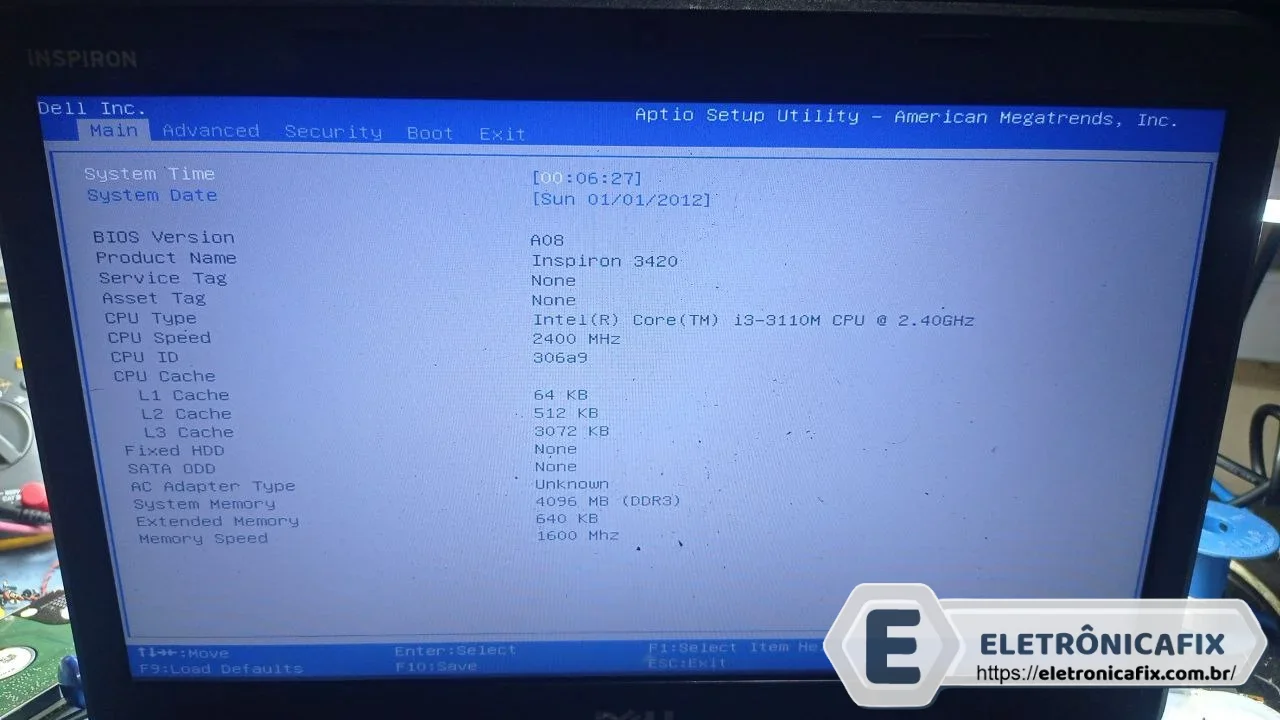 DELL VOSTRO 3420 I3-3110M DV14 MLK UMA MB 11281-1 PWB 0T5VJ REV A00 vA08