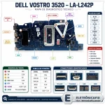 Dell Vostro 3520  Placa LA-L242P.webp
