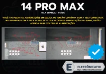 14 Pro Max Tela Branca - verde.webp