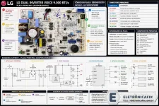 LG Dual Inverter Voice 9.000 BTUs 👉 Placa principal da evaporadora (controle).webp
