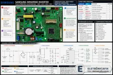 Samsung WindFree Inverter 9.000 BTUs 👉 Placa principal da evaporadora.webp