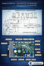Modelo  USUW242CS2Z - USUQ182CS2Z ASW242CRZ1 - ASQ242CRZ1.webp