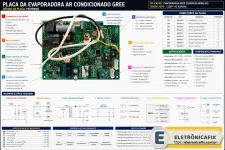 PLACA DA EVAPORADORA AR CONDICIONADO GREE - P30139040 .webp
