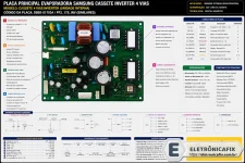placa de ar condicionado Samsung Cassete Inverter 4 vias.webp