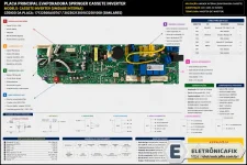 Placa de ar condicionado Springer Cassete Inverter.webp